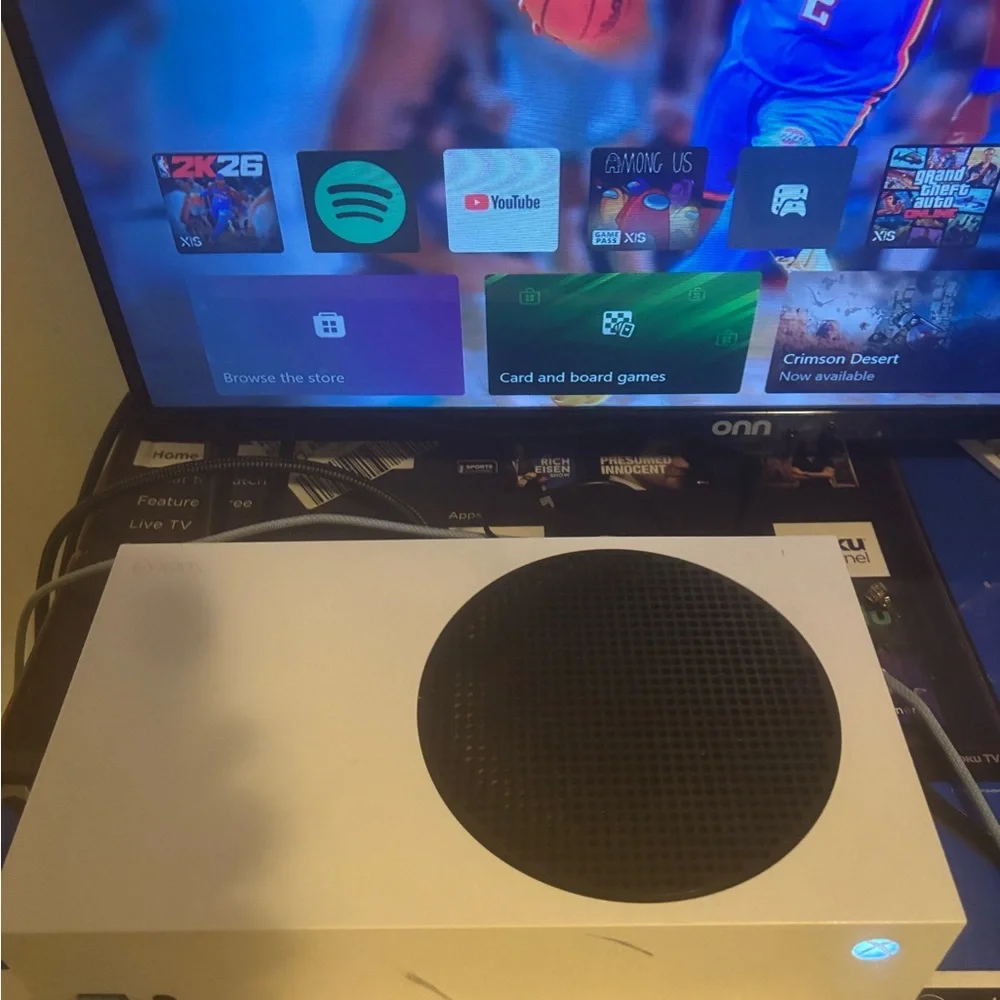 Xbox Series S White Console - Compact Gaming Console